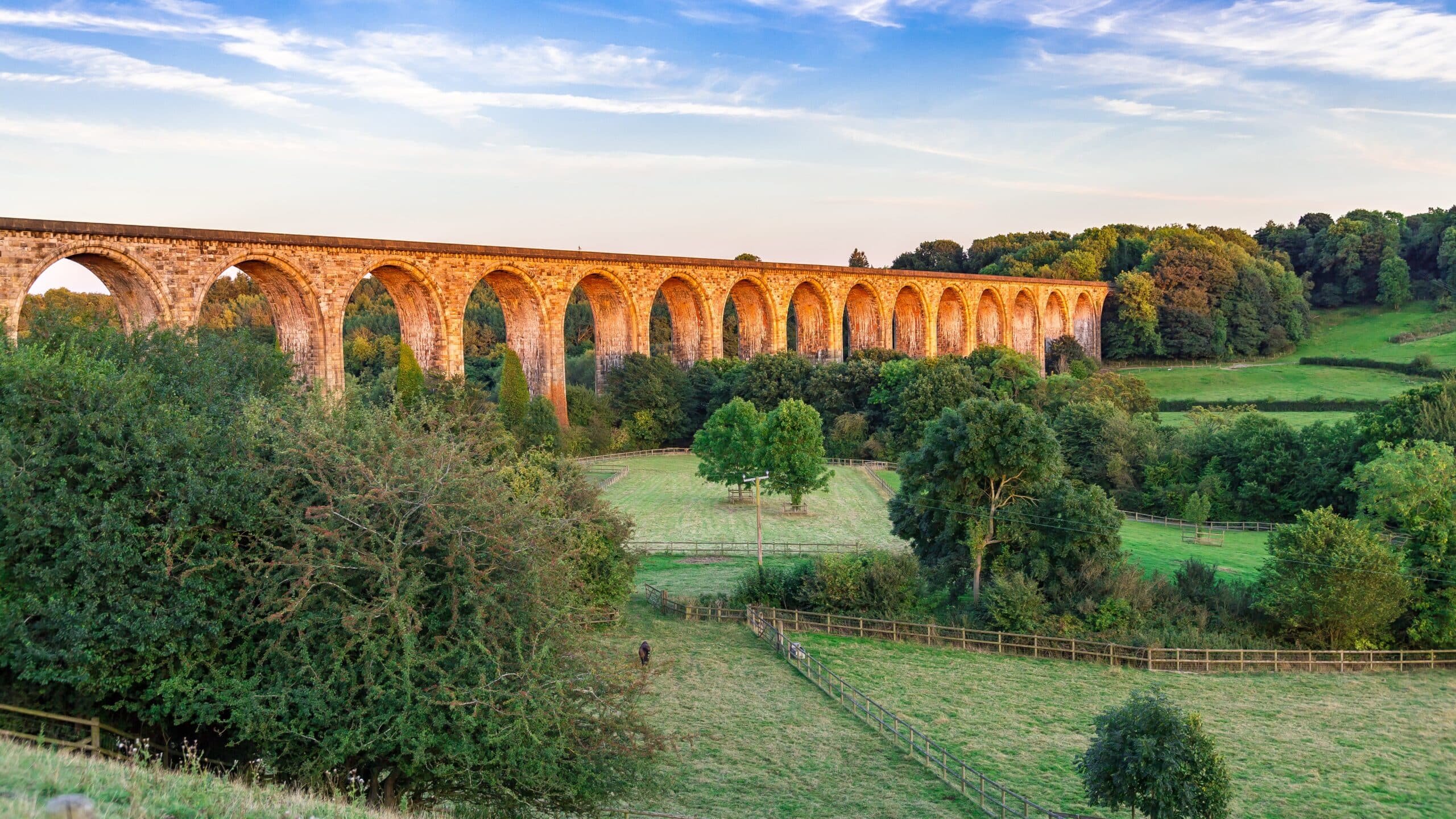 cefn mawr viaduct in wrexham